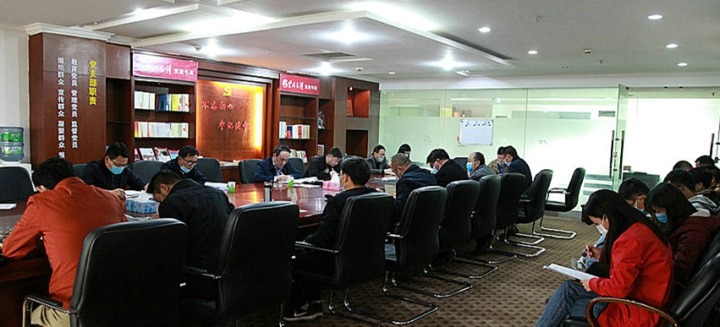 集团党委常委、、副总司理王磊一行到解化清洁能源公司调研