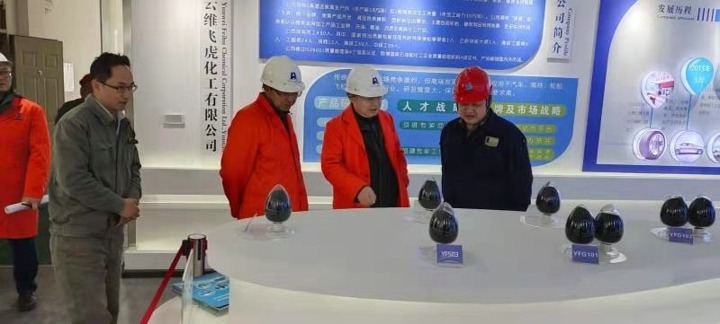 集团党委副书记、、、总司理高建嵩率队到云维飞虎公司指导清静生产事情