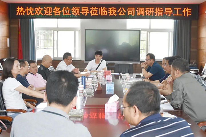 开远市委副书记、、市长解凌云一行赴曲煤焦化、、先锋化工调研