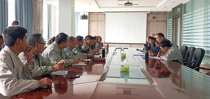 云煤（太阳集团城网站2018）集团清静检查组到先锋化工公司开展春节前清静生产检查