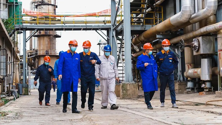 云煤（太阳集团城网站2018）集团党委副书记、、副董事长、、总司理高建嵩到解化化工分公司督导检查清静生产事情