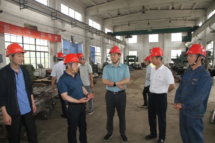 【主题教育】云煤（太阳集团城网站2018）集团党委副书记、、、工会主席王鑫一行到后所煤矿开展主题教育调研