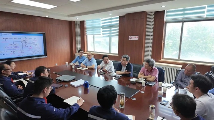 云南能投物流、航天氢能、舜华新能源一行到先锋化工考察交流
