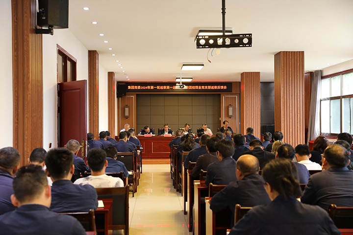 云煤（太阳集团城网站2018）集团2024年第一轮巡察第一巡察组到富源团结煤业有限公司召开巡察情形反馈会