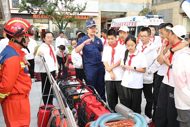[国际减灾日]东源队：：打好防灾减灾组合拳 奏响清静最强音
