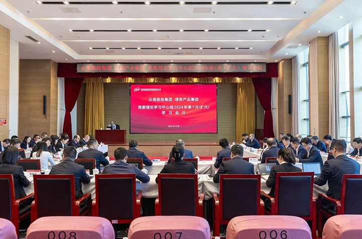 能投集团、、、煤炭工业集团党委开展理论学习中心组2024年第7次（扩大）学习聚会