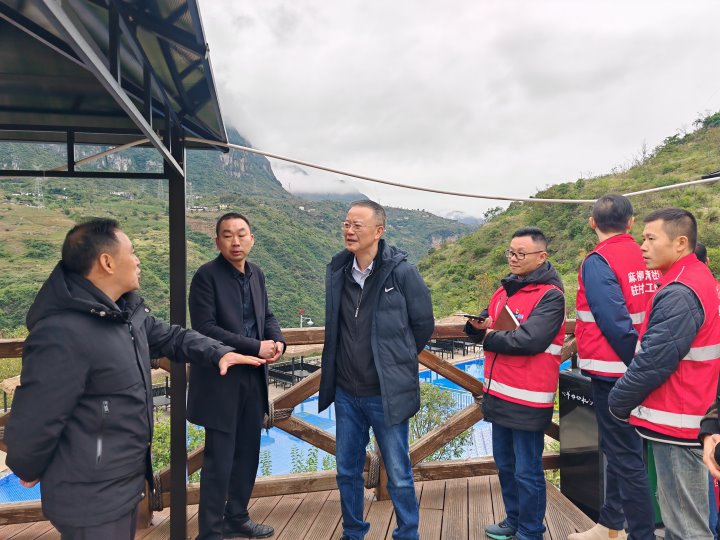 集团党委书记、董事长胡均到昭通市大关县寿山镇调研墟落振兴事情