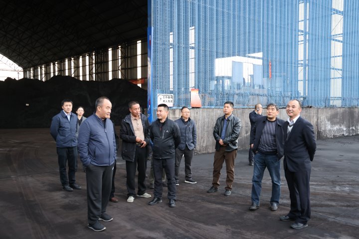 云南省煤炭生意中心、能投物流公司到后所煤矿公司交流座谈